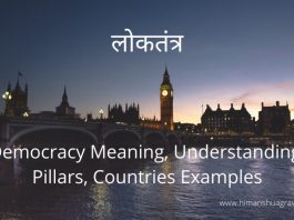 [Hindi] Pillars of Democracy: Meaning, Understanding, Countries Examples