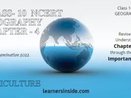 MCQs | Agriculture - Class 10 | Chapter-4 | Geography | NCERT @Score