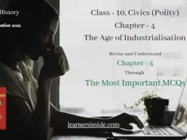 MCQs, Class 10 NCERT, Social Science (History), Chapter - 5, (The Age of Industrialization.