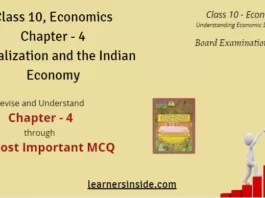 MCQs | Globalization and Indian Economy - Class 10, Economics | Chapter - 4