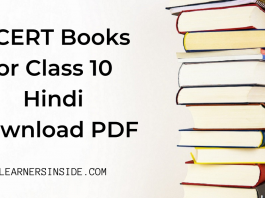 NCERT Book for Class 10 All Hindi Books Download pdf - Learners Inside