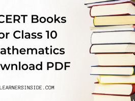 NCERT Book for Class 10 Mathematics Download pdf (Free) - by Learners