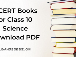 NCERT Book for Class 10 Science Download pdf