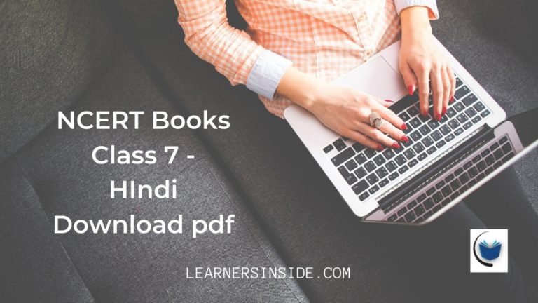 NCERT Books | Class 7 | All 3 Hindi Books | Download pdf ...