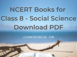 NCERT Book for Class 8 All Social Science Books Download pdf by Learners Inside.
