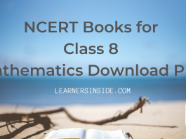 NCERT Book for Class 8 Mathematics Download pdf in Hindi, English and English Language by Learners