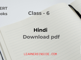 NCERT Books Class 6 All 3 Hindi Books Download pdf by Learners inside