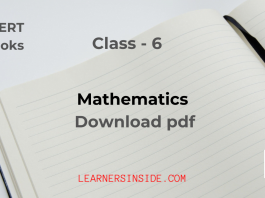 NCERT Books Class 6 Mathematics Book Download Hindi, Eng. Urdu