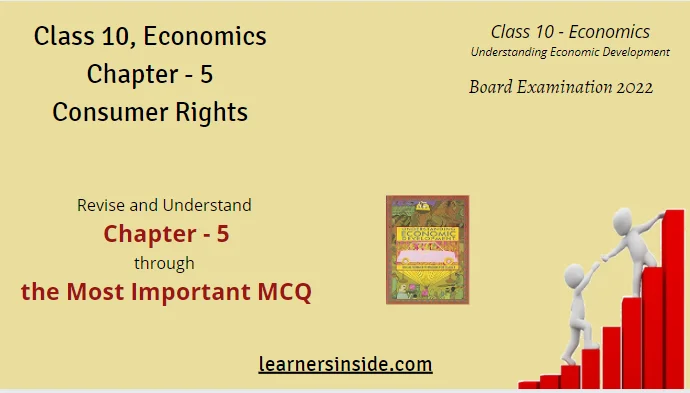 MCQs, Class 10 NCERT | Economics | Chapter - 5 | Consumer Rights