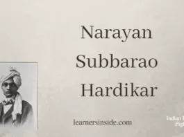 Narayan Subbarao Hardikar - Freedom Fighters of India by Learners inside