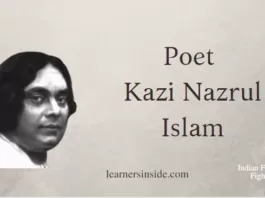 Poet Kazi Nazrul Islam - Freedom Fighters of India by Learners Inside