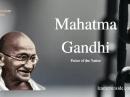 About Mahatma Gandhi in Hindi - Father of the Nation freedom fighters of India.webp