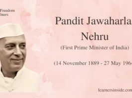Pandit Jawaharlal Nehru in Hindi - Freedom Fighters of India
